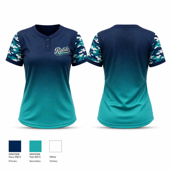 Two Button Softball Jersey, Stars, Softball, Teamtime, Team time, sublimation, custom sports apparel, team uniforms, spirit wear, spiritwear, sports uniforms, custom shirts, team store, custom team store, fundraiser sports, apparel fundraiser