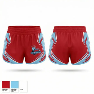 Womens Shorts, Centurions, , Teamtime, Team time, sublimation, custom sports apparel, team uniforms, spirit wear, spiritwear, sports uniforms, custom shirts, team store, custom team store, fundraiser sports, apparel fundraiser