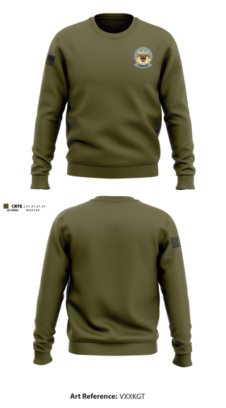 Crew Neck Sweatshirt, Vmm-261, Marines, Teamtime, Team time, sublimation, custom sports apparel, team uniforms, spirit wear, spiritwear, sports uniforms, custom shirts, team store, custom team store, fundraiser sports, apparel fundraiser