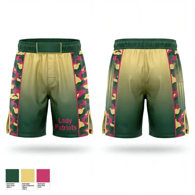 Lady Patriots 81518578 Fight Shorts - 1