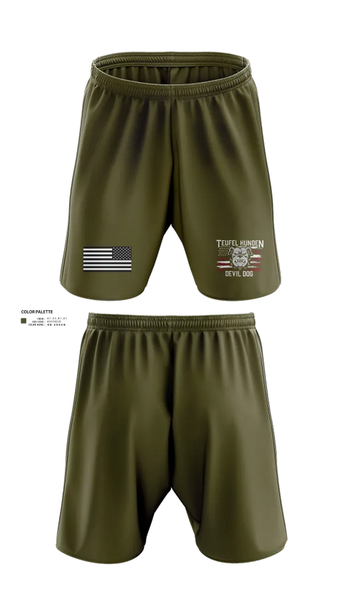 Athletic Shorts With Pockets, Kilo co. 3rd Btn 9th Marines, Marines, Teamtime, Team time, sublimation, custom sports apparel, team uniforms, spirit wear, spiritwear, sports uniforms, custom shirts, team store, custom team store, fundraiser sports, apparel fundraiser