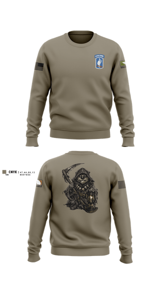 Crew Neck Sweatshirt, Attack Company, Army, Teamtime, Team time, sublimation, custom sports apparel, team uniforms, spirit wear, spiritwear, sports uniforms, custom shirts, team store, custom team store, fundraiser sports, apparel fundraiser