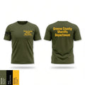 Greene County Sheriff’s Department 97731231 Old School Cotton Feel Shirt - 1