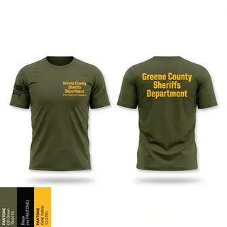 Old School Cotton Feel Shirt, Greene County Sheriff’s Department, Police, Teamtime, Team time, sublimation, custom sports apparel, team uniforms, spirit wear, spiritwear, sports uniforms, custom shirts, team store, custom team store, fundraiser sports, apparel fundraiser