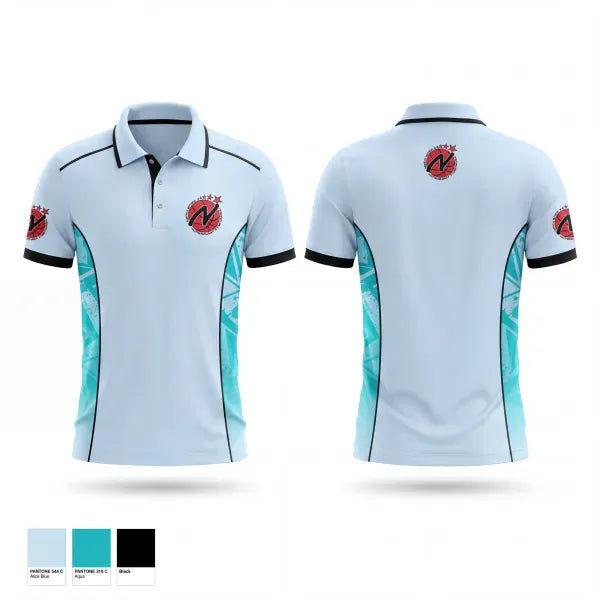 Short Sleeve Performance Polo, North Starz, Men's Basketball, Teamtime, Team time, sublimation, custom sports apparel, team uniforms, spirit wear, spiritwear, sports uniforms, custom shirts, team store, custom team store, fundraiser sports, apparel fundraiser