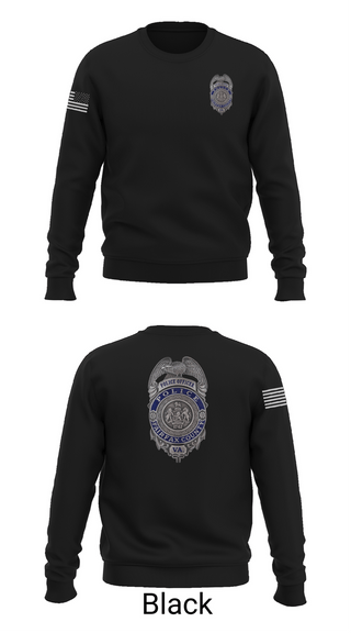Crew Neck Sweatshirt, Reston Midnights B Squad, Police, Teamtime, Team time, sublimation, custom sports apparel, team uniforms, spirit wear, spiritwear, sports uniforms, custom shirts, team store, custom team store, fundraiser sports, apparel fundraiser