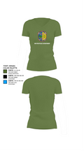 Newton Police Department 7766110 Women's Short Sleeve V-neck Shirt - 42