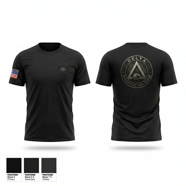 Short Sleeve Performance Shirt, Delta narcotics task force, Police, Teamtime, Team time, sublimation, custom sports apparel, team uniforms, spirit wear, spiritwear, sports uniforms, custom shirts, team store, custom team store, fundraiser sports, apparel fundraiser