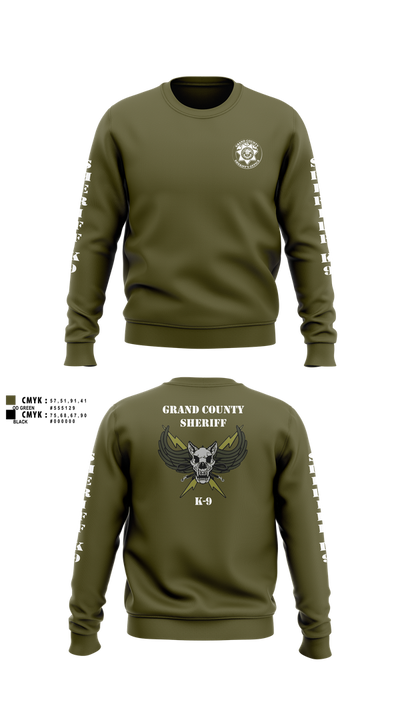 GCSO K9 Crew Neck Sweatshirt - 103