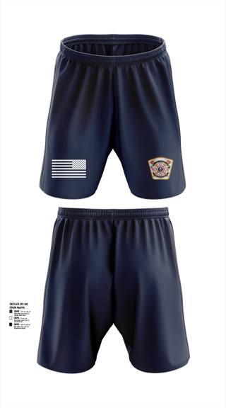 Athletic Shorts With Pockets, Camp Arifjan Fire Department, Fire Department, Teamtime, Team time, sublimation, custom sports apparel, team uniforms, spirit wear, spiritwear, sports uniforms, custom shirts, team store, custom team store, fundraiser sports, apparel fundraiser