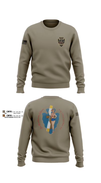 B Co. 1/114th S&S Crew Neck Sweatshirt - 4