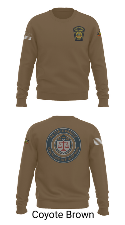 Specialized Sex Offender Supervision 79544168 Crew Neck Sweatshirt - 5
