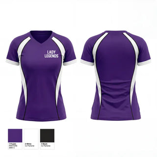 Womens Short Sleeve Vneck Shirt, Lady Legends, Women's Basketball, Teamtime, Team time, sublimation, custom sports apparel, team uniforms, spirit wear, spiritwear, sports uniforms, custom shirts, team store, custom team store, fundraiser sports, apparel fundraiser