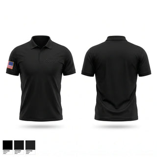 Short Sleeve Performance Polo, Fleming County Sheriff, Police, Teamtime, Team time, sublimation, custom sports apparel, team uniforms, spirit wear, spiritwear, sports uniforms, custom shirts, team store, custom team store, fundraiser sports, apparel fundraiser