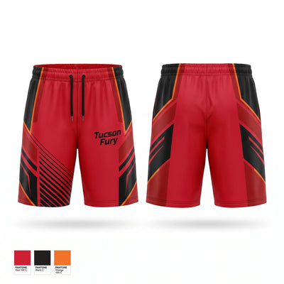 Tucson Fury Athletic Shorts With Pockets - 1