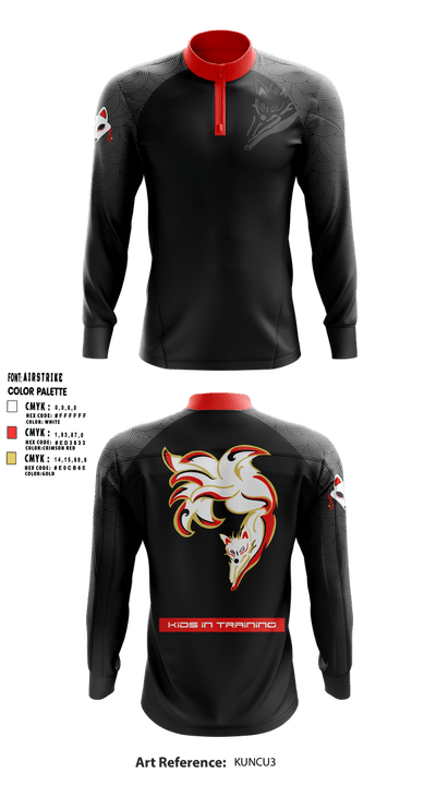 KIT Taekwondo 25012560 Quarter Zip Jacket - 5