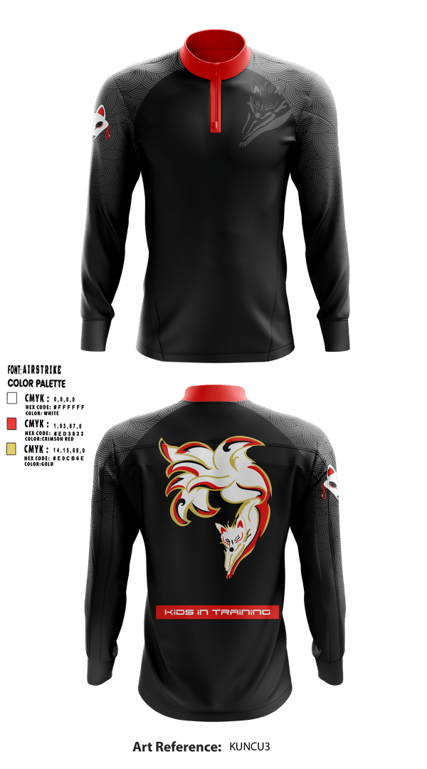 Quarter Zip Jacket, KIT Taekwondo, Men's Soccer, Teamtime, Team time, sublimation, custom sports apparel, team uniforms, spirit wear, spiritwear, sports uniforms, custom shirts, team store, custom team store, fundraiser sports, apparel fundraiser
