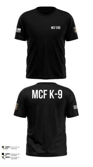 Short Sleeve Performance Shirt, MCF K-9, Police, Teamtime, Team time, sublimation, custom sports apparel, team uniforms, spirit wear, spiritwear, sports uniforms, custom shirts, team store, custom team store, fundraiser sports, apparel fundraiser
