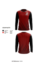 Page High School Wrestling 10285113 Long Sleeve Performance Shirt 1