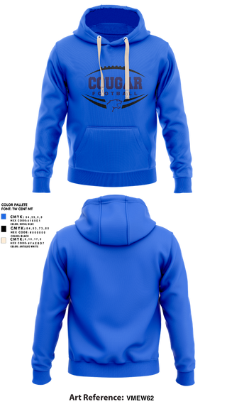 Hoodie, Kersey Cougars, , Teamtime, Team time, sublimation, custom sports apparel, team uniforms, spirit wear, spiritwear, sports uniforms, custom shirts, team store, custom team store, fundraiser sports, apparel fundraiser