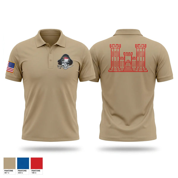 Short Sleeve Performance Polo, 882nd EVCC, National Guard, Teamtime, Team time, sublimation, custom sports apparel, team uniforms, spirit wear, spiritwear, sports uniforms, custom shirts, team store, custom team store, fundraiser sports, apparel fundraiser