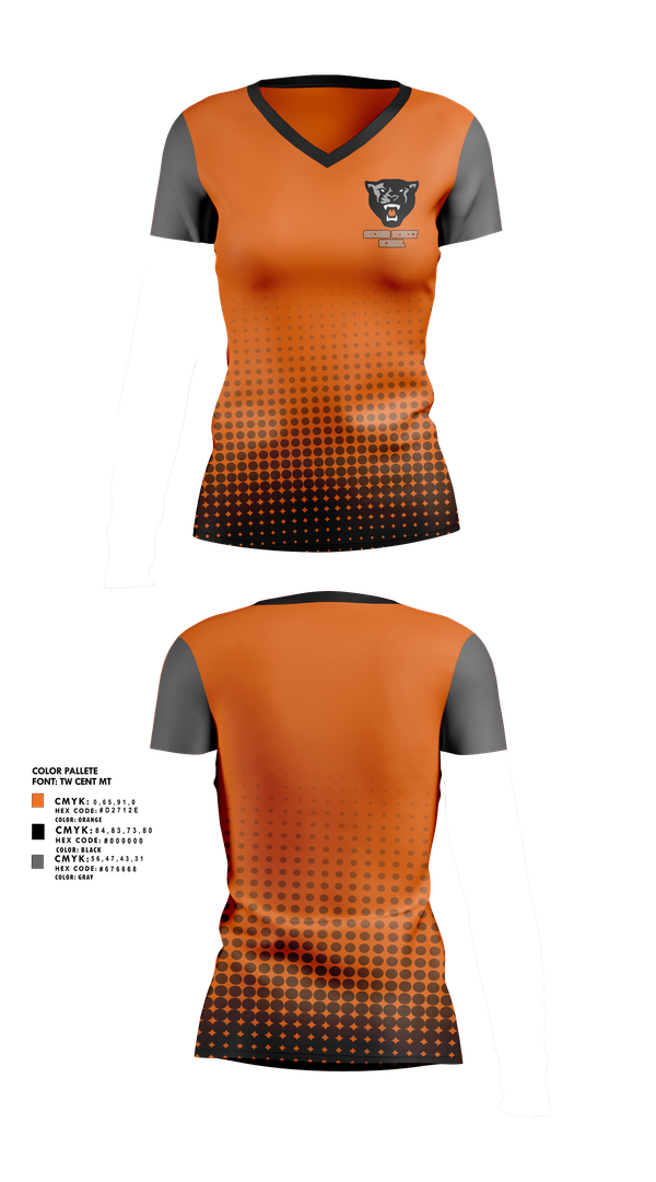 Womens Short Sleeve Vneck Shirt, Second Street School, Spirit Store, Teamtime, Team time, sublimation, custom sports apparel, team uniforms, spirit wear, spiritwear, sports uniforms, custom shirts, team store, custom team store, fundraiser sports, apparel fundraiser