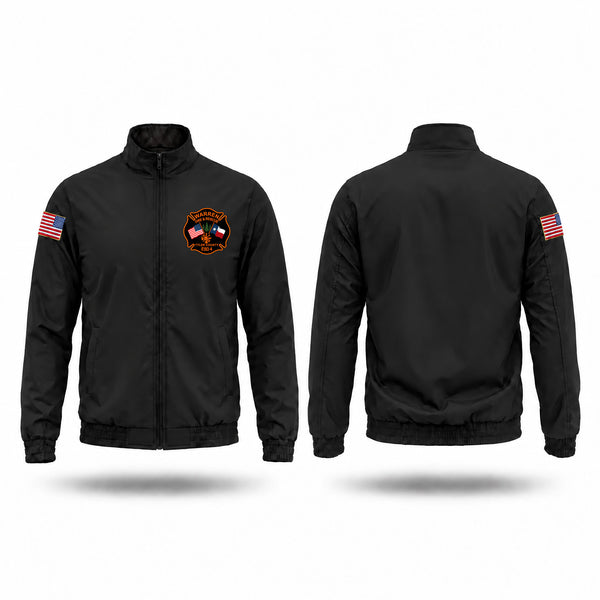 Windbreaker, Tyler County ESD #4 - Warren Fire & Rescue, Fire Department, Teamtime, Team time, sublimation, custom sports apparel, team uniforms, spirit wear, spiritwear, sports uniforms, custom shirts, team store, custom team store, fundraiser sports, apparel fundraiser