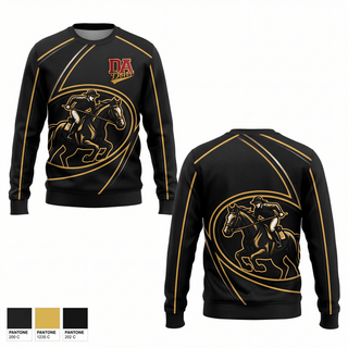 Crew Neck Sweatshirt, DeAnza High School Dons, Track & Field, Teamtime, Team time, sublimation, custom sports apparel, team uniforms, spirit wear, spiritwear, sports uniforms, custom shirts, team store, custom team store, fundraiser sports, apparel fundraiser