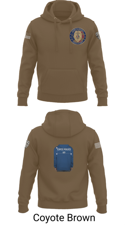 Cayce Police K9 35627395 Hoodie - 17