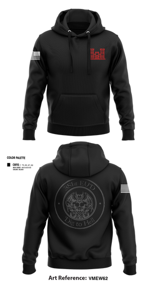 Hoodie, 351st EUD, , Teamtime, Team time, sublimation, custom sports apparel, team uniforms, spirit wear, spiritwear, sports uniforms, custom shirts, team store, custom team store, fundraiser sports, apparel fundraiser