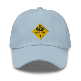 1st EOD DET 18111177 Classic Dad Hat | Yupoong 6245CM