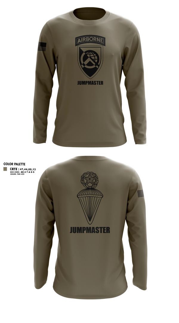 Long Sleeve Performance Shirt, 360 CA BDE (Airborne), Army, Teamtime, Team time, sublimation, custom sports apparel, team uniforms, spirit wear, spiritwear, sports uniforms, custom shirts, team store, custom team store, fundraiser sports, apparel fundraiser