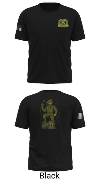 Short Sleeve Performance Shirt, 877th Quartermaster Company, Army, Teamtime, Team time, sublimation, custom sports apparel, team uniforms, spirit wear, spiritwear, sports uniforms, custom shirts, team store, custom team store, fundraiser sports, apparel fundraiser