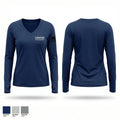 Candor Fire Department 52724945 Women's Long Sleeve V-neck Shirt - 1