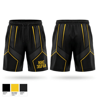 Athletic Shorts With Pockets, HHC 3SFG, Army, Teamtime, Team time, sublimation, custom sports apparel, team uniforms, spirit wear, spiritwear, sports uniforms, custom shirts, team store, custom team store, fundraiser sports, apparel fundraiser
