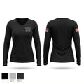 Sublette County EMS Women's Long Sleeve V-neck Shirt - 1