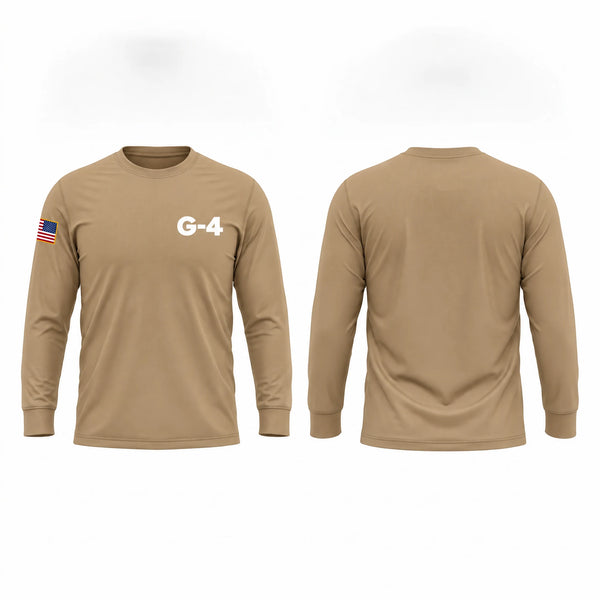 Long Sleeve Performance Shirt, G-4, Army, Teamtime, Team time, sublimation, custom sports apparel, team uniforms, spirit wear, spiritwear, sports uniforms, custom shirts, team store, custom team store, fundraiser sports, apparel fundraiser