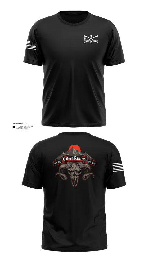 Old School Cotton Feel Shirt, 1st Platoon / B CO / 2-5 CAV, Army, Teamtime, Team time, sublimation, custom sports apparel, team uniforms, spirit wear, spiritwear, sports uniforms, custom shirts, team store, custom team store, fundraiser sports, apparel fundraiser