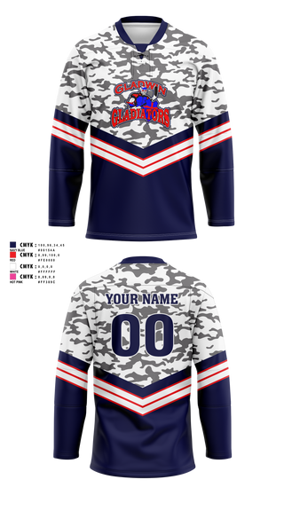 Hockey Jersey, Gladwin Gladiators, Ice Hockey, Teamtime, Team time, sublimation, custom sports apparel, team uniforms, spirit wear, spiritwear, sports uniforms, custom shirts, team store, custom team store, fundraiser sports, apparel fundraiser