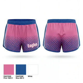 Womens Shorts, Eagles, Women's Basketball, Teamtime, Team time, sublimation, custom sports apparel, team uniforms, spirit wear, spiritwear, sports uniforms, custom shirts, team store, custom team store, fundraiser sports, apparel fundraiser