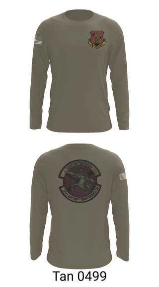 Long Sleeve Performance Shirt, 125th Tactical Aircraft Maintenance SQ, , Teamtime, Team time, sublimation, custom sports apparel, team uniforms, spirit wear, spiritwear, sports uniforms, custom shirts, team store, custom team store, fundraiser sports, apparel fundraiser