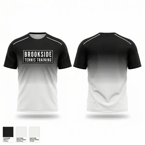 Brookside Tennis Training 62894675 Short Sleeve Performance Shirt - 2
