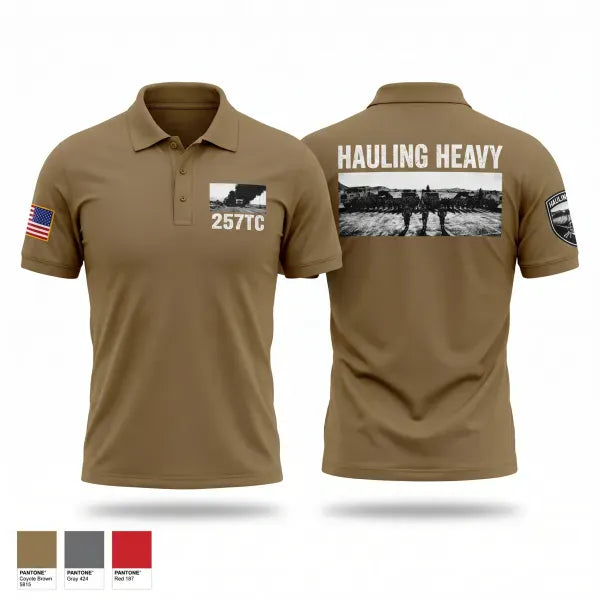 Short Sleeve Performance Polo, 257TC, Army, Teamtime, Team time, sublimation, custom sports apparel, team uniforms, spirit wear, spiritwear, sports uniforms, custom shirts, team store, custom team store, fundraiser sports, apparel fundraiser