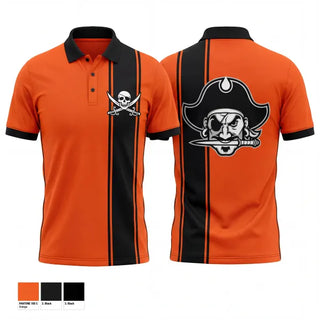 Short Sleeve Performance Polo, PIRATES, Bowling, Teamtime, Team time, sublimation, custom sports apparel, team uniforms, spirit wear, spiritwear, sports uniforms, custom shirts, team store, custom team store, fundraiser sports, apparel fundraiser