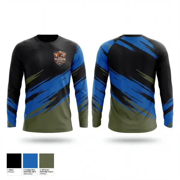Long Sleeve Performance Shirt, Trenchmen Academy, , Teamtime, Team time, sublimation, custom sports apparel, team uniforms, spirit wear, spiritwear, sports uniforms, custom shirts, team store, custom team store, fundraiser sports, apparel fundraiser
