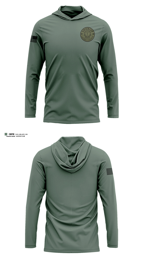 Long Sleeve hooded sunshirt, LAUREL COUNTY SHERIFFS OFFICE, Police, Teamtime, Team time, sublimation, custom sports apparel, team uniforms, spirit wear, spiritwear, sports uniforms, custom shirts, team store, custom team store, fundraiser sports, apparel fundraiser