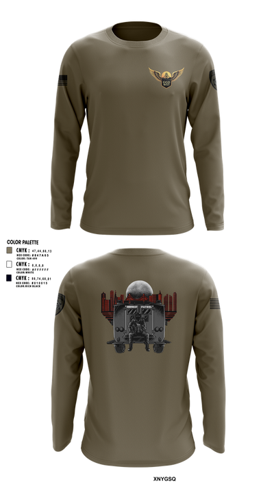 CHP- GGD WST 25577608 Long Sleeve Performance Shirt 102