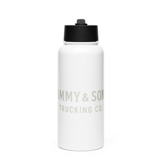 Ve tor 56685569 Stainless Steel Water Bottle with a Straw Lid