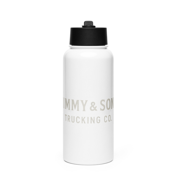 Ve tor 56685569 Stainless Steel Water Bottle with a Straw Lid