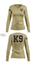 MSST KINGS BAY Women's Long Sleeve V-neck Shirt - 21